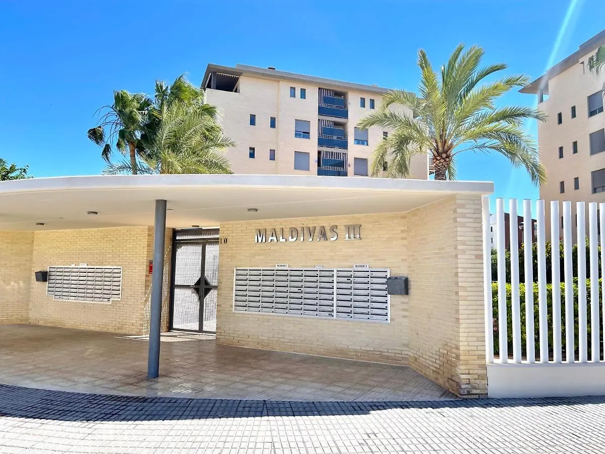 Apartament Apartbeach Maldivas III D Junto Playa Y Climatizado La Pineda